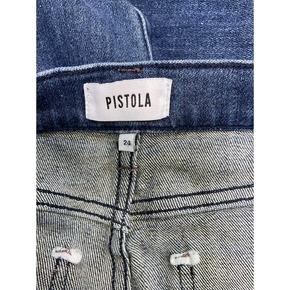 Pistola Blue 'Lennon' Denim Jeans Size 24 - Picture 4 of 5